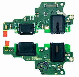 Нижняя плата Huawei Honor Play (COR-L29) с разъемом зарядки, наушников, микрофоном