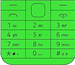 Клавиатура Nokia 225 Dual Sim Original Green