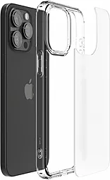 Чехол Spigen Ultra Hybrid Matte для Apple iPhone 15 Pro Frost Clear (ACS06708) - миниатюра 4
