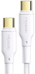 USB PD Кабель McDodo White Series 100W 1.2M USB Type-C - Type-C Cable White (CA-8350)