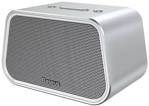 Колонки акустические Baseus Encok E02 Silver - фото 1