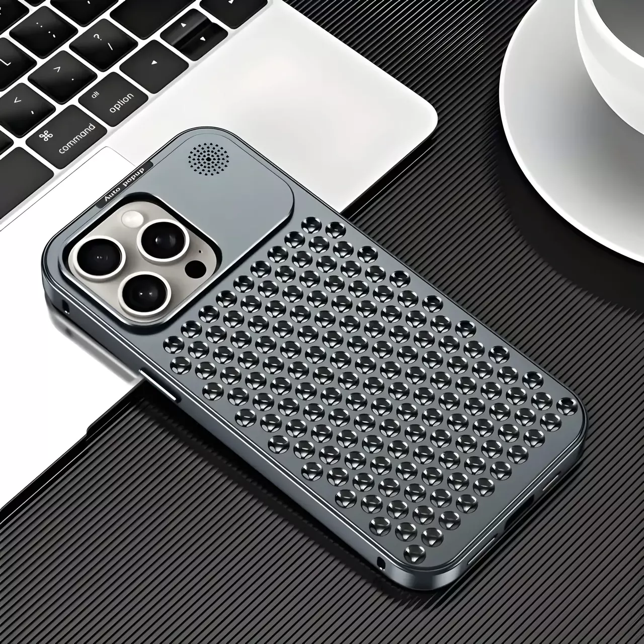 Чохол 1TOUCH Aluminium Case для Apple iPhone 14 Pro Gray - фото 3