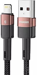 Кабель Essager Star USB-A - Lightning 12w 2.4a 2м cable Brown (EXCL-XCA12) - фото Кабель Essager Star USB-A - Lightning 12w 2.4a 2м cable Brown (EXCL-XCA12)