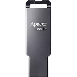 Флешка Apacer 64GB AH360 USB 3.1 Gen1 (AP64GAH360A-1) Gray - миниатюра 2