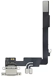 Нижній шлейф Apple iPhone 16 Pro Max з роз'ємом зарядки та мікрофоном Natural Titanium