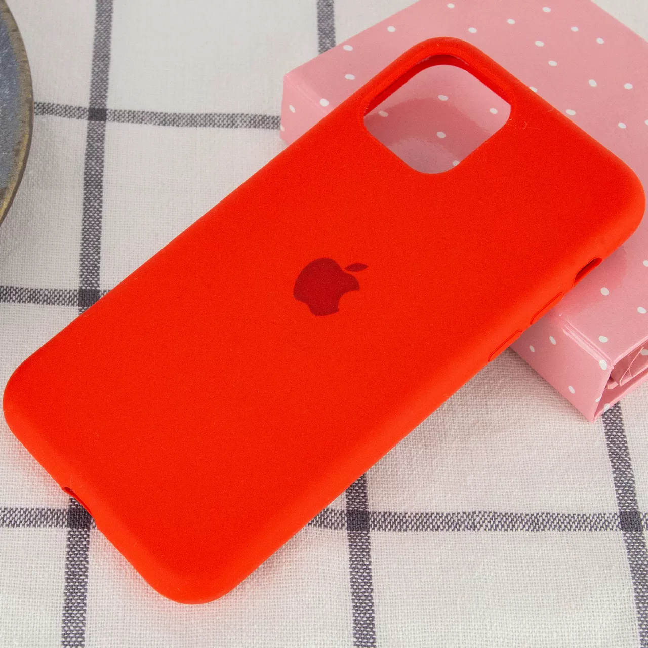 Чехол Silicone Case Full для Apple iPhone 11 Pro Max Red - фото 2