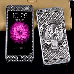 Защитное стекло 1TOUCH Tiger Series Apple iPhone 5, iPhone 5S, iPhone SE Silver (экран + задняя крышка) - миниатюра 2