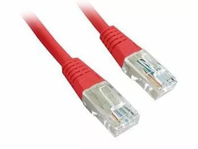 Патч-корд RJ-45 5м Cablexpert Cat. 5e UTP червоний (PP12-5M/R) - фото 2
