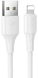 Кабель Hoco X120 USB-A - Lightning 12w 2.4a 1м cable White - фото Кабель Hoco X120 USB-A - Lightning 12w 2.4a 1м cable White