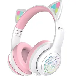 Наушники Proove Kids Neko White-Pink (HPNK0001AP25) - фото Наушники Proove Kids Neko White-Pink (HPNK0001AP25)