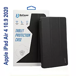 Чехол для планшета BeCover Soft Edge с креплением Apple Pencil для Apple iPad Air 10.9" 2020, 2022, iPad Pro 11" 2018 Black (706817) - фото Чехол для планшета BeCover Soft Edge с креплением Apple Pencil для Apple iPad Air 10.9" 2020, 2022, iPad Pro 11" 2018 Black (706817)