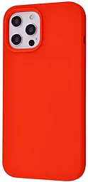 Чехол Wave Full Silicone Cover для Apple iPhone 12 Pro Max Red