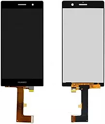 Дисплей Huawei Ascend P7 (P7-L10, P7-L00) з тачскріном, Black
