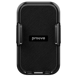 Держатель с автозажимом Proove Alpha Air Outlet Car Mount Black (CHAP00000001) - фото Держатель с автозажимом Proove Alpha Air Outlet Car Mount Black (CHAP00000001)