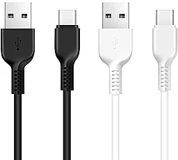 USB Кабель Hoco X20 Flash Charge USB Type-C Cable 3M Black - мініатюра 4