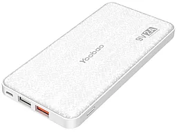 Повербанк Yoobao Q12 Quick Charge 3.0 12000 mAh White - фото Повербанк Yoobao Q12 Quick Charge 3.0 12000 mAh White