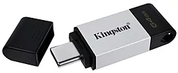 Флешка Kingston DataTraveler 80 64 GB USB-C 3.2 (DT80/64GB)