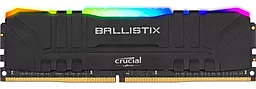 Оперативна пам'ять Micron DDR4 16GB 3600MHz Ballistix RGB (BL16G36C16U4BL) Black