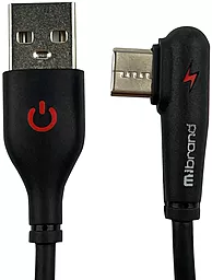 Кабель Mibrand MI-11 USB-A - Type-C 10w 1м cable Black (MIDC/11TB)