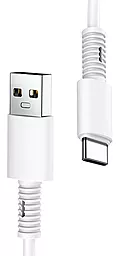 Кабель Joyroom Rebar S-M406 USB-A - Type-C 12w 2.4a 2м cable White - фото Кабель Joyroom Rebar S-M406 USB-A - Type-C 12w 2.4a 2м cable White