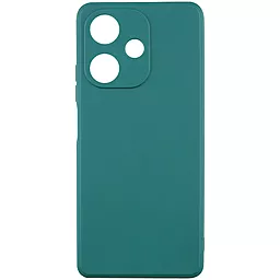 Чехол Silicone Case Candy Full Camera для Infinix Hot 30 Play Green