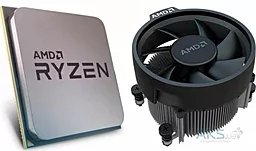 Процессор AMD Ryzen 5 5600X (100-100000604MPK) Tray+кулер