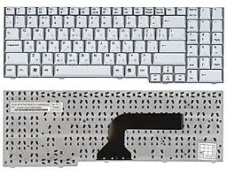 Клавіатура для ноутбуку Asus M50 M70 X70 X71 G50 срібляста