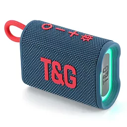 Колонки акустические T&G TG-396 Blue - фото Колонки акустические T&G TG-396 Blue