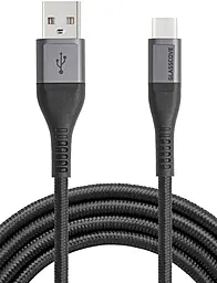 Кабель Glasscove BRAID2 USB-A - Type-C 36w 3a 1m cable Black (GB-AC13BK) - фото Кабель Glasscove BRAID2 USB-A - Type-C 36w 3a 1m cable Black (GB-AC13BK)