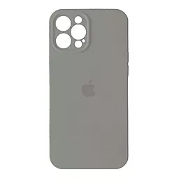 Чехол Silicone Case Full Camera для Apple iPhone 12 Pro Max Grey