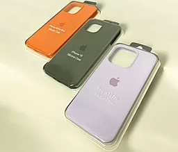Чохол Silicone Case Full для Apple iPhone 15 Pro Max Lilac - мініатюра 3 Чохол Silicone Case Full для Apple iPhone 15 Pro Max Lilac - мініатюра 3