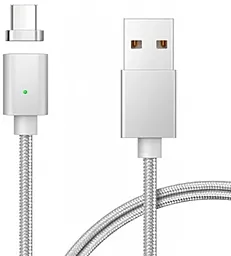 Кабель USB EasyLife Magnetic USB Type-C Cable Silver