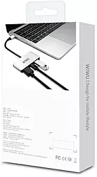 USB Type-C хаб WIWU 3-in-1 grey - миниатюра 4