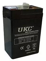 Акумуляторна батарея UKC 6V 4Ah (WST-4.0)