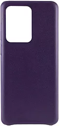 Чохол 1TOUCH AHIMSA PU Leather Samsung G988 Galaxy S20 Ultra Purple