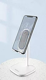 Настольный держатель Yoobao B6 Adjustable Orientation Angle Cell Phone Holder White - миниатюра 3