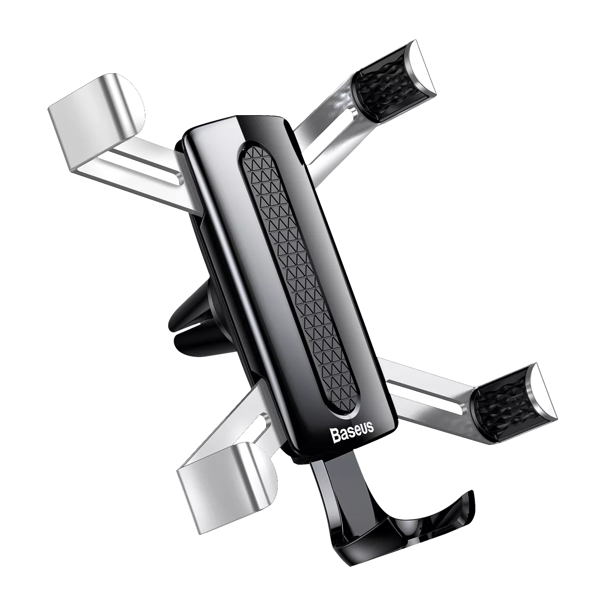 Держатель Baseus Spiderman Gravity Silver - фото 1