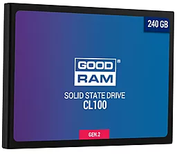 Накопичувач SSD GooDRam CL100 240 GB (SSDPR-CL100-240-G2) - мініатюра 2