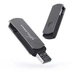 Флешка Exceleram 16GB P2 Series USB 2.0 (EXP2U2GB16) Gray - мініатюра 6