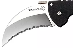 Нож Cold Steel Tiger Claw Serrated (22KFS) - миниатюра 3 Нож Cold Steel Tiger Claw Serrated (22KFS) - миниатюра 3