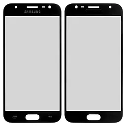 Корпусне скло дисплея Samsung Galaxy J3 J330F 2017 (original) Black