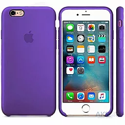Чехол Apple Silicone Case Apple iPhone 6 Plus, iPhone 6S Plus Violet_High Copy