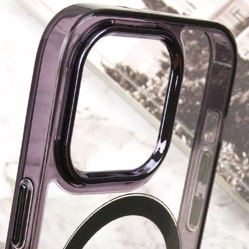Чехол Epik Iris with MagSafe для Apple iPhone 14 Pro Black - фото 6