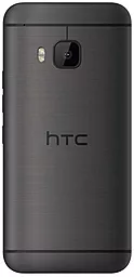 Задняя крышка корпуса HTC One M9 со стеклом камеры Original Black
