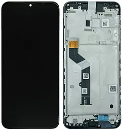Дисплей Motorola Moto G9 Play (XT2083) з тачскріном і рамкою, Black
