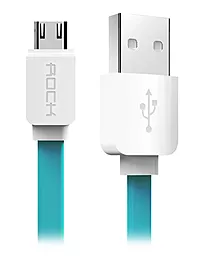 USB Кабель Rock micro USB Cable Blue