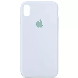 Чехол Silicone Case Full для Apple iPhone XS Max Cloud Blue
