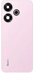 Задняя крышка корпуса Xiaomi Redmi 13 со стеклом камеры, Original Pink - фото Задняя крышка корпуса Xiaomi Redmi 13 со стеклом камеры, Original Pink