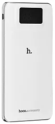 Повербанк Hoco UPB05 LCD 10000 mAh White - фото Повербанк Hoco UPB05 LCD 10000 mAh White
