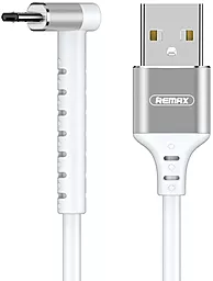 Кабель USB Remax Joy L-type 2.4A micro USB Cable White (RC-100m)
